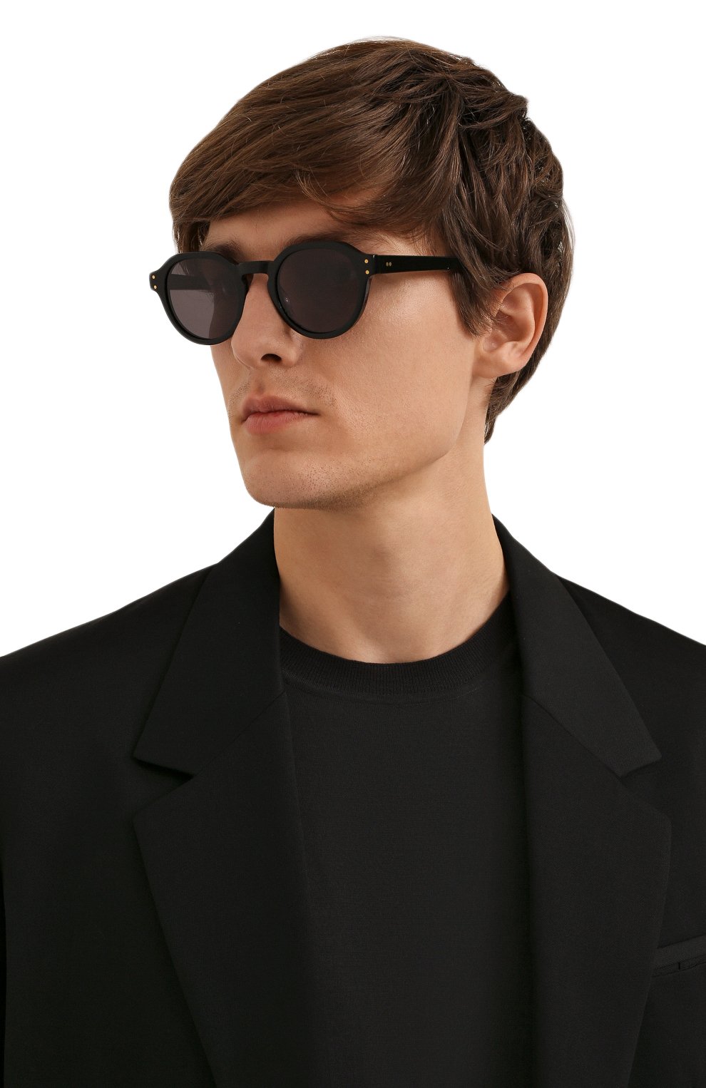 Солнцезащитные очки KALEOS черного цвета по цене 27000 руб., арт. C00PER C-001, фото 3 Солнцезащитные очки KALEOS, арт. C00PER C-001, фото 3