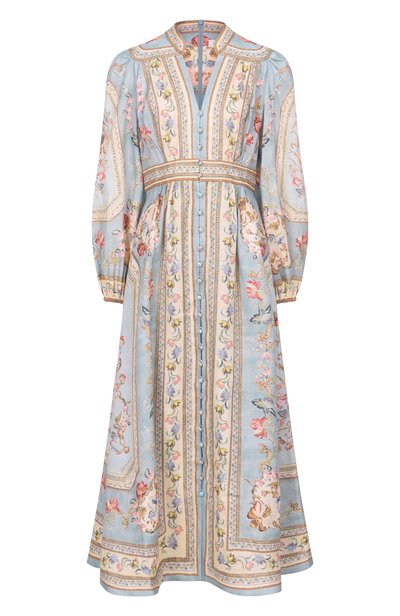 Женское льняное платье ZIMMERMANN, арт. 3501DSS264