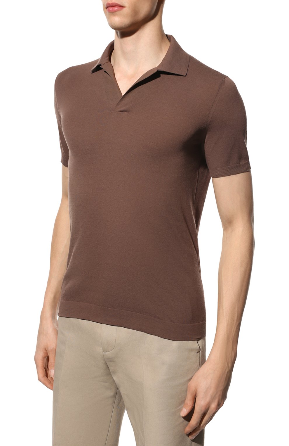 Хлопковое поло LORO PIANA, арт. FAI1567, фото 3