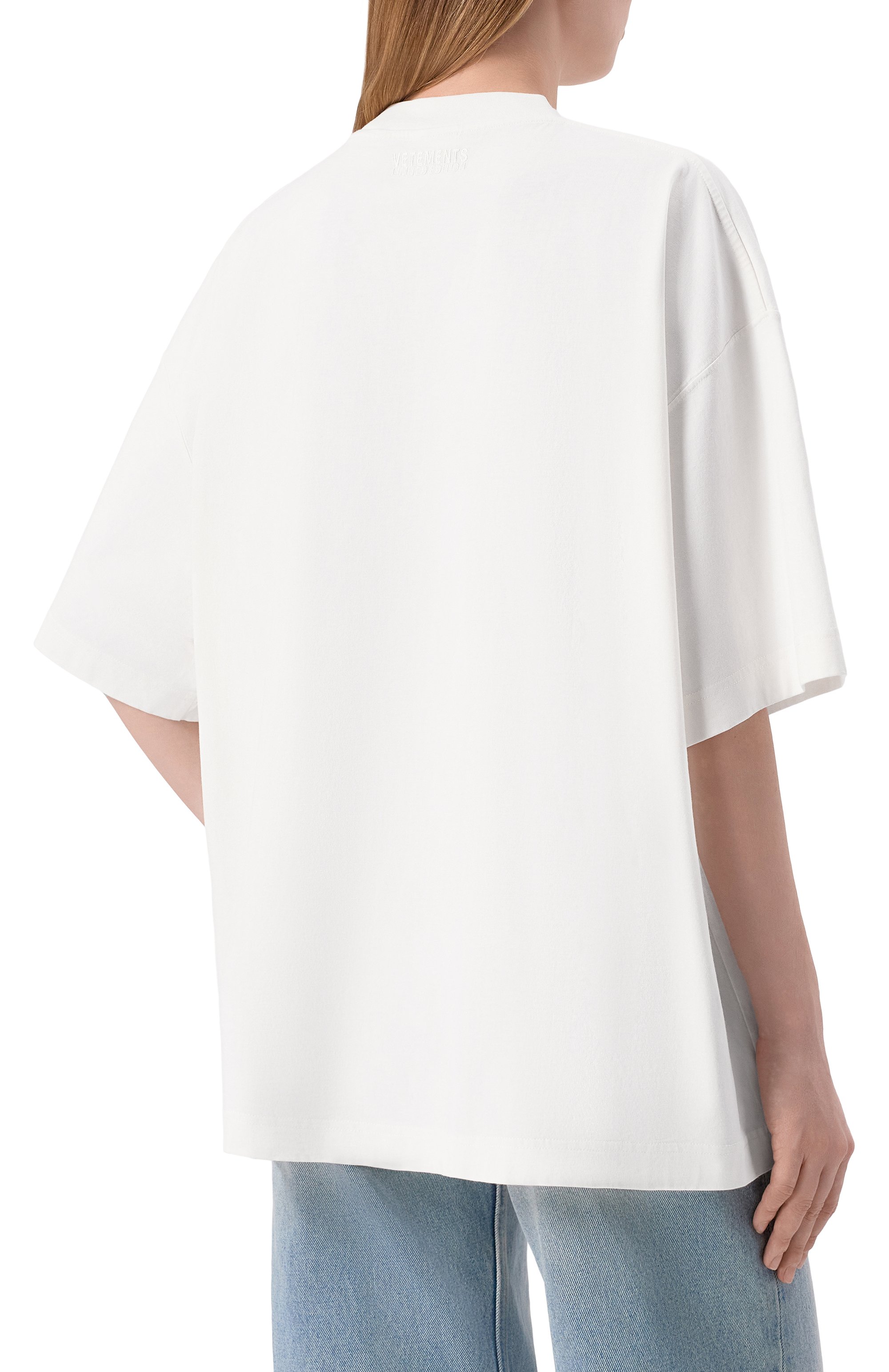 Хлопковая футболка VETEMENTS, арт. ME76TR263V/1200 LIGHT JERSEY, фото 7