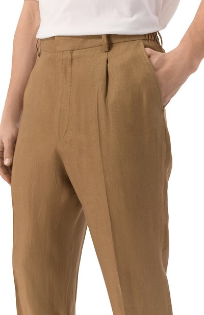 Льняные брюки CORNELIANI, арт. 254592-2514108, фото 5