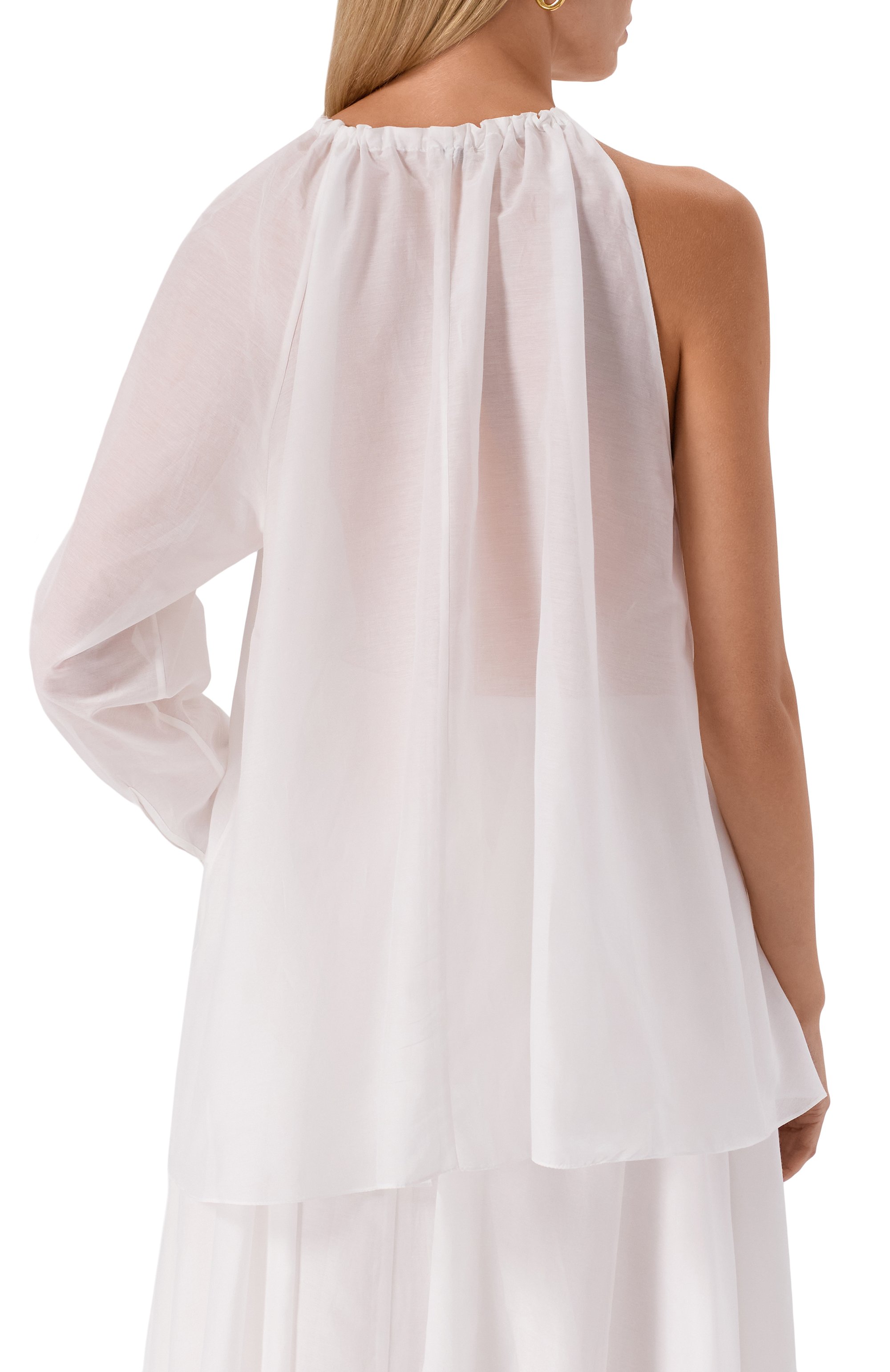 Топ из хлопка и шелка 12 STOREEZ, арт. 132899, фото 4