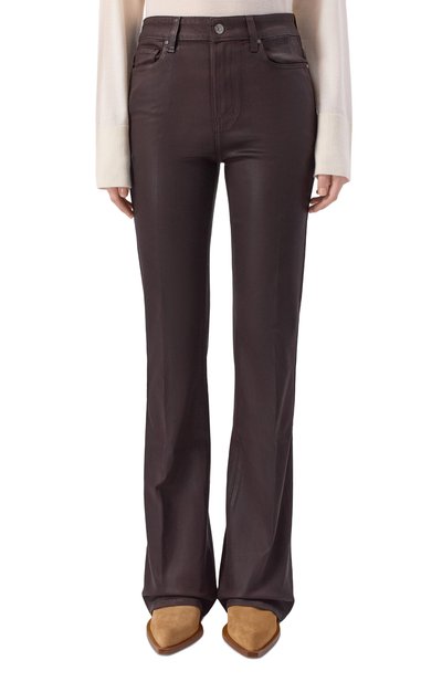 Джинсы laurel canyon PAIGE темно-коричневого цвета по цене 49250 руб., арт. 6114799-6498, фото 3 Джинсы laurel canyon PAIGE, арт. 6114799-6498, фото 3