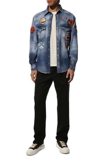 Джинсовая рубашка DSQUARED2, арт. S74DM0644/S30341, фото 2