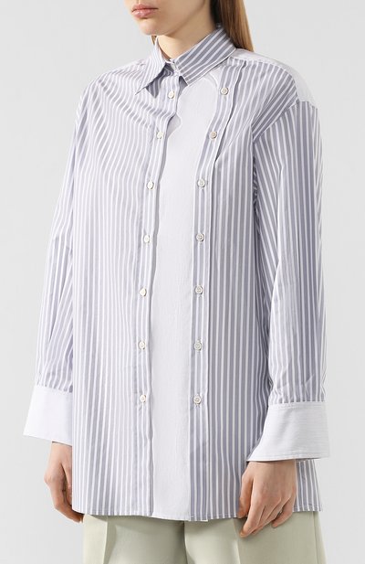 Хлопковая рубашка ERIKA CAVALLINI, арт. P0/P/P0SJ01, фото 3