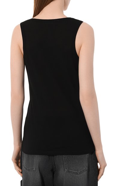 Хлопковая майка JIL SANDER, арт. J40NL0105/J45031, фото 4