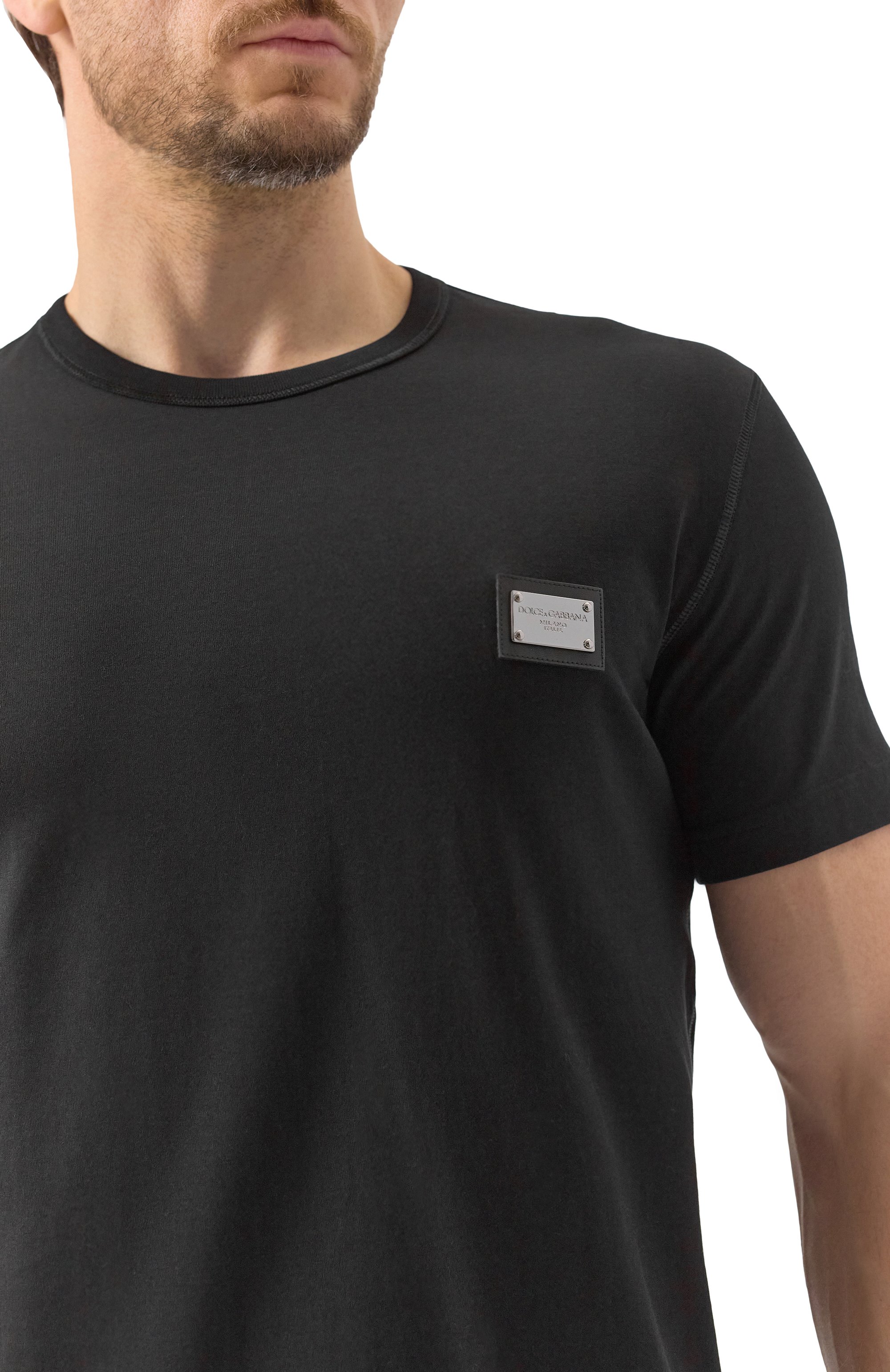 Хлопковая футболка DOLCE & GABBANA, арт. G8PT1T/G7F2I, фото 5