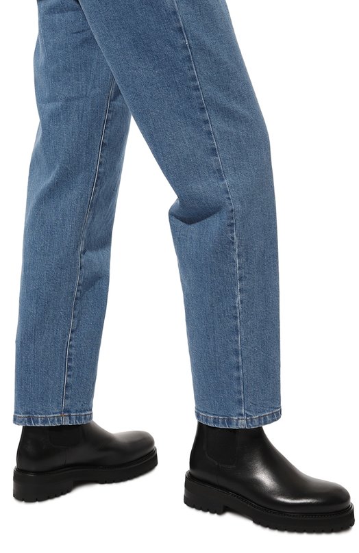 Кожаные ботинки Dondup WS200/PL0457D XXX Чёрный  WS200/PL0457D XXX Фото 3