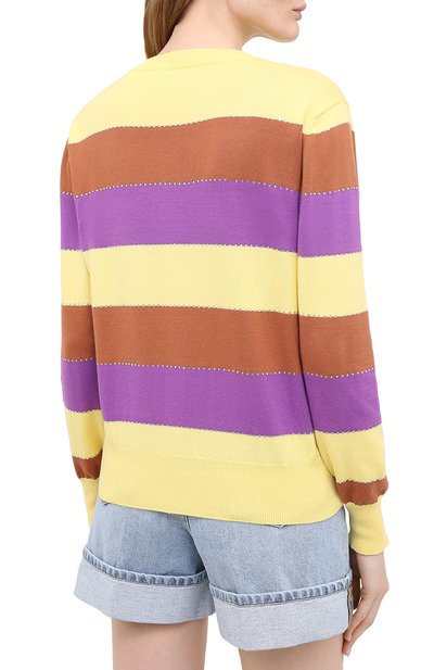 Хлопковый пуловер MSGM, арт. 2943MDM112 207635, фото 4