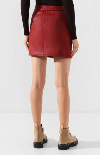 Кожаная юбка HELMUT LANG, арт. J07HW301, фото 4