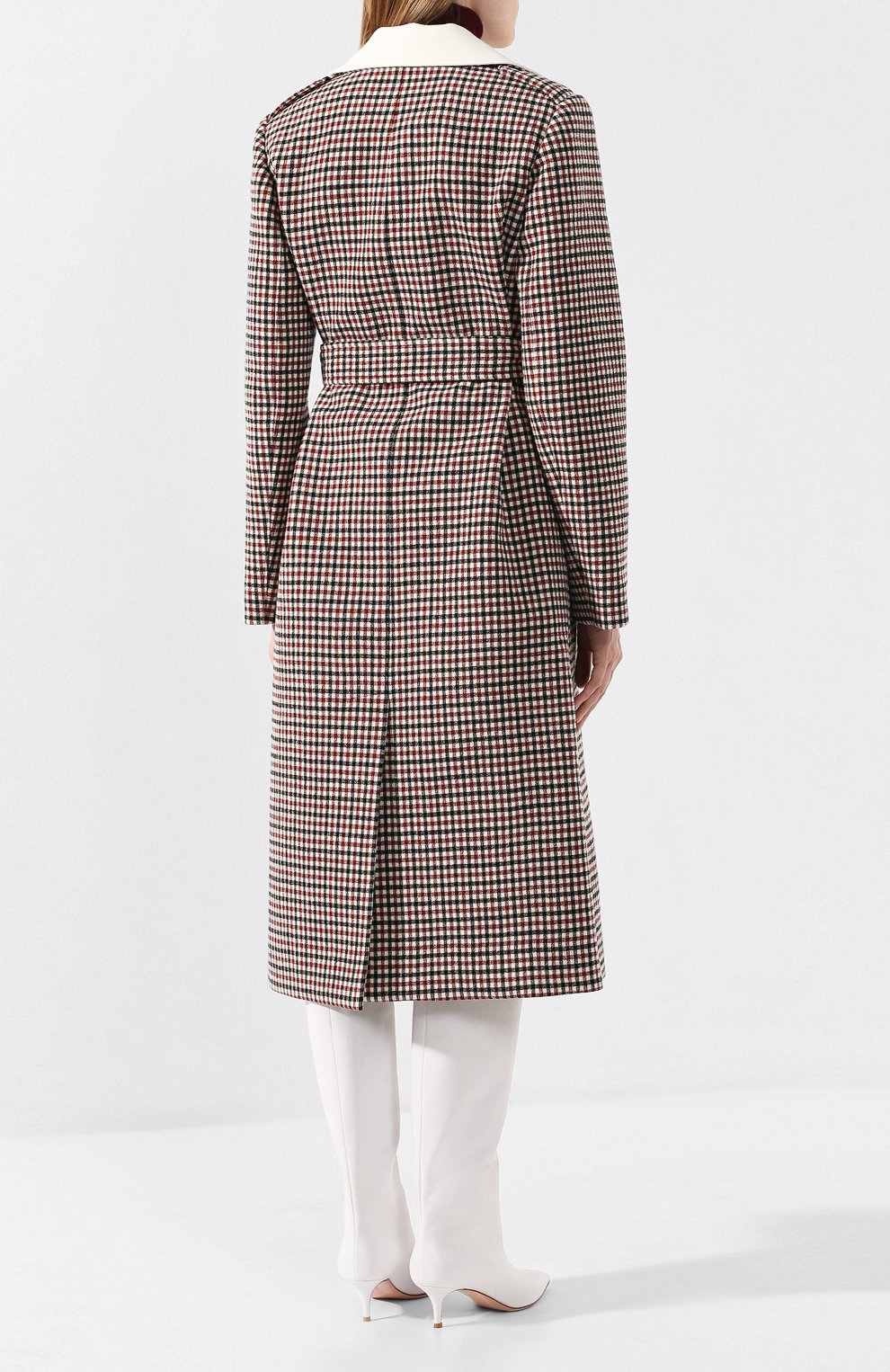 Шерстяное пальто CHLOÉ разноцветного цвета по цене 431000 руб., арт. CHC19AMA02066, фото 4 Шерстяное пальто CHLOÉ, арт. CHC19AMA02066, фото 4