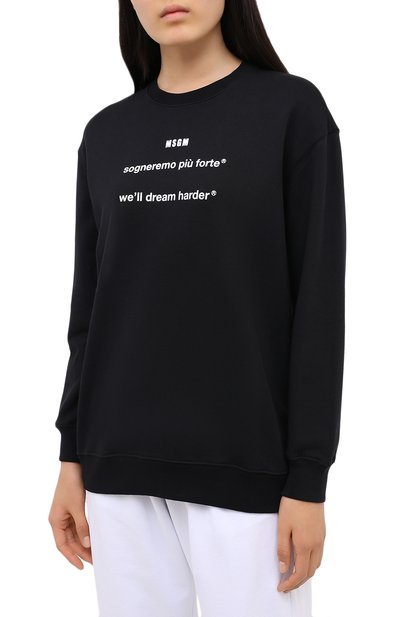 Хлопковый свитшот MSGM, арт. 2941MDM178 207799, фото 3
