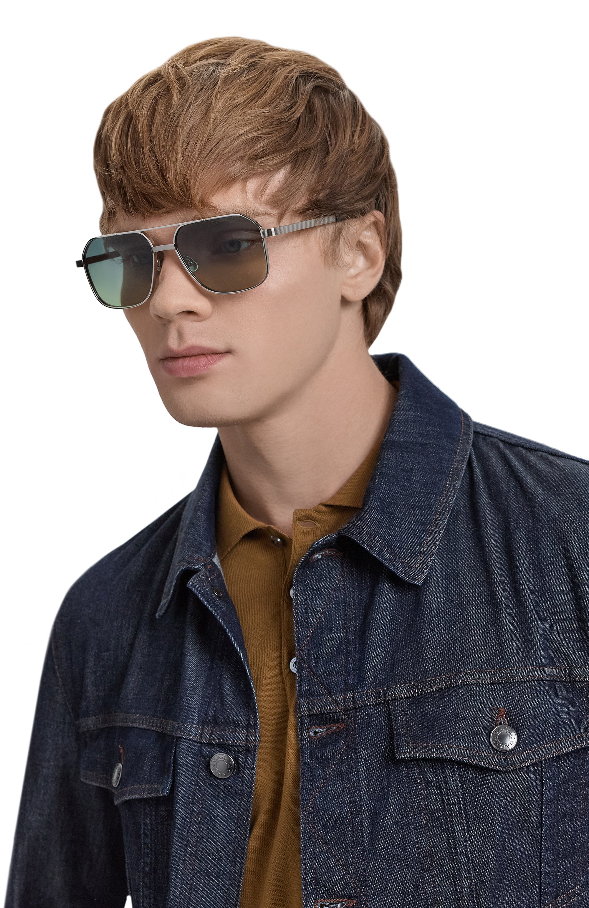 Солнцезащитные очки MOSCOT, арт. MINGLE SUN SILVER/F0REST W00D, фото 2