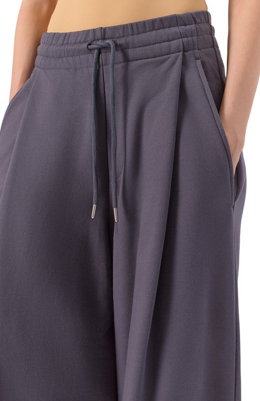 Хлопковые брюки Dries Van Noten 252-011139-2611 Серый  252-011139-2611 Фото 5