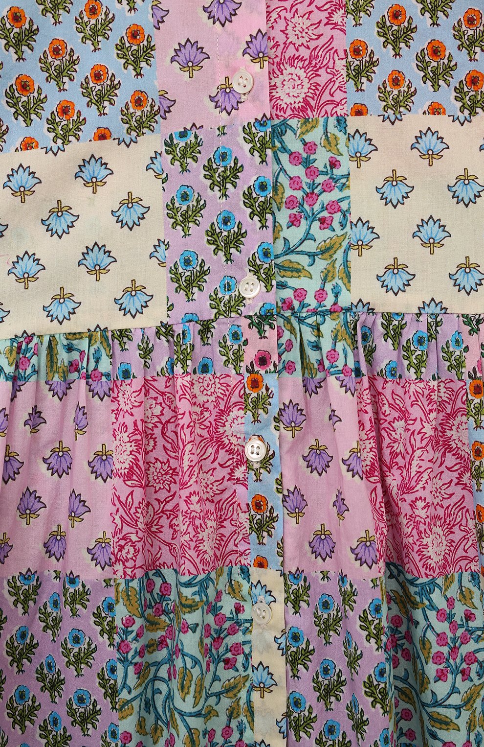 Хлопковое платье-рубашка MC2 SAINT BARTH, арт. STBK QUEENIE/QUN0001, фото 3