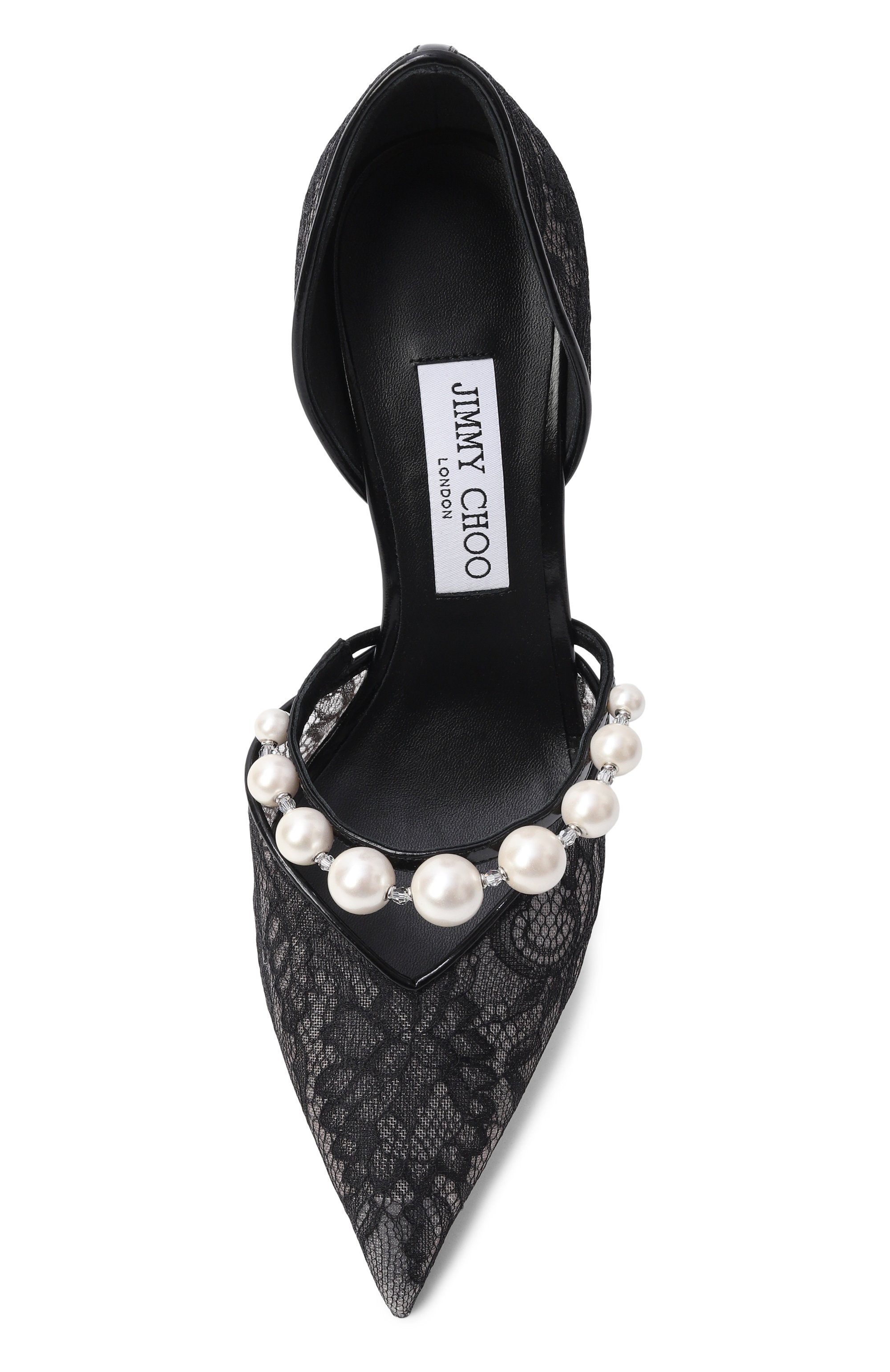 Текстильные туфли aurelie 85 JIMMY CHOO, арт. AURELIE85DRJ, фото 6