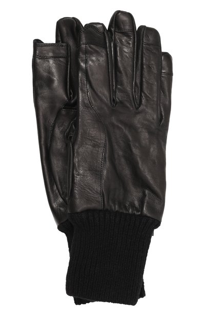 Мужские кожаные перчатки RICK OWENS, арт. RR02C7458/LSU