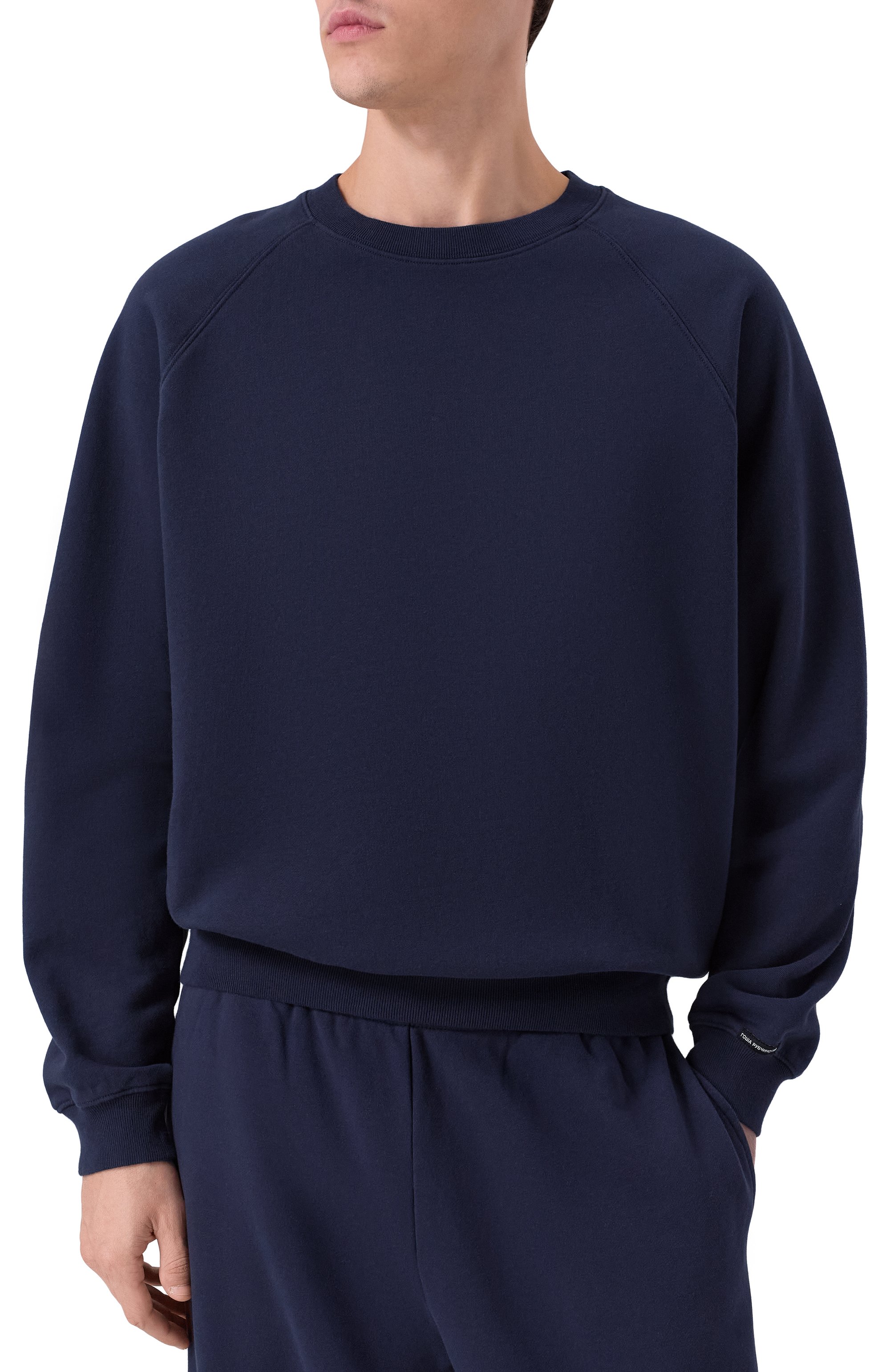 Хлопковый свитшот ГОША РУБЧИНСКИЙ, арт. SW_0201_NAVY, фото 3