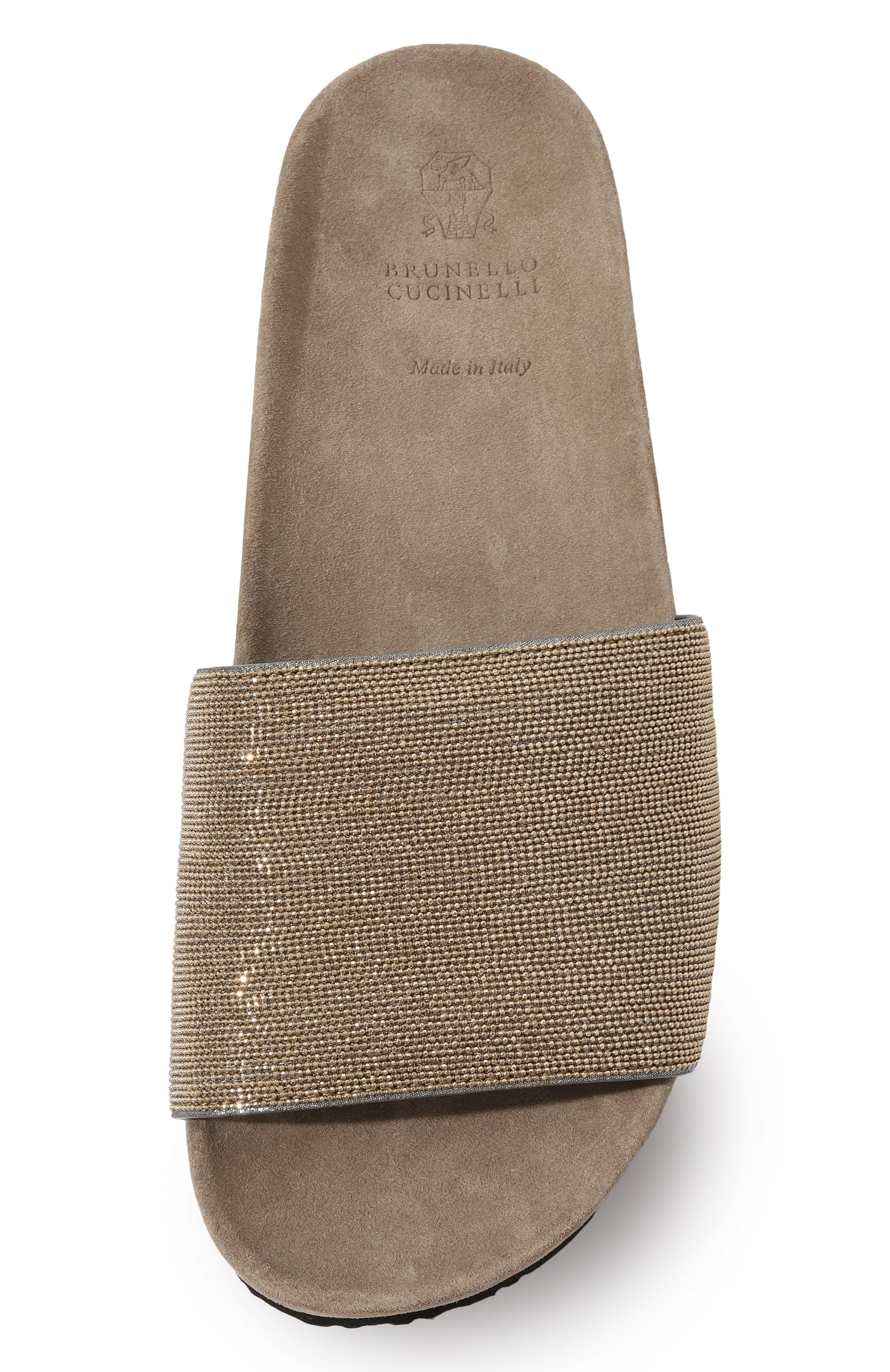 Замшевые шлепанцы BRUNELLO CUCINELLI, арт. MZMIGB1106, фото 6
