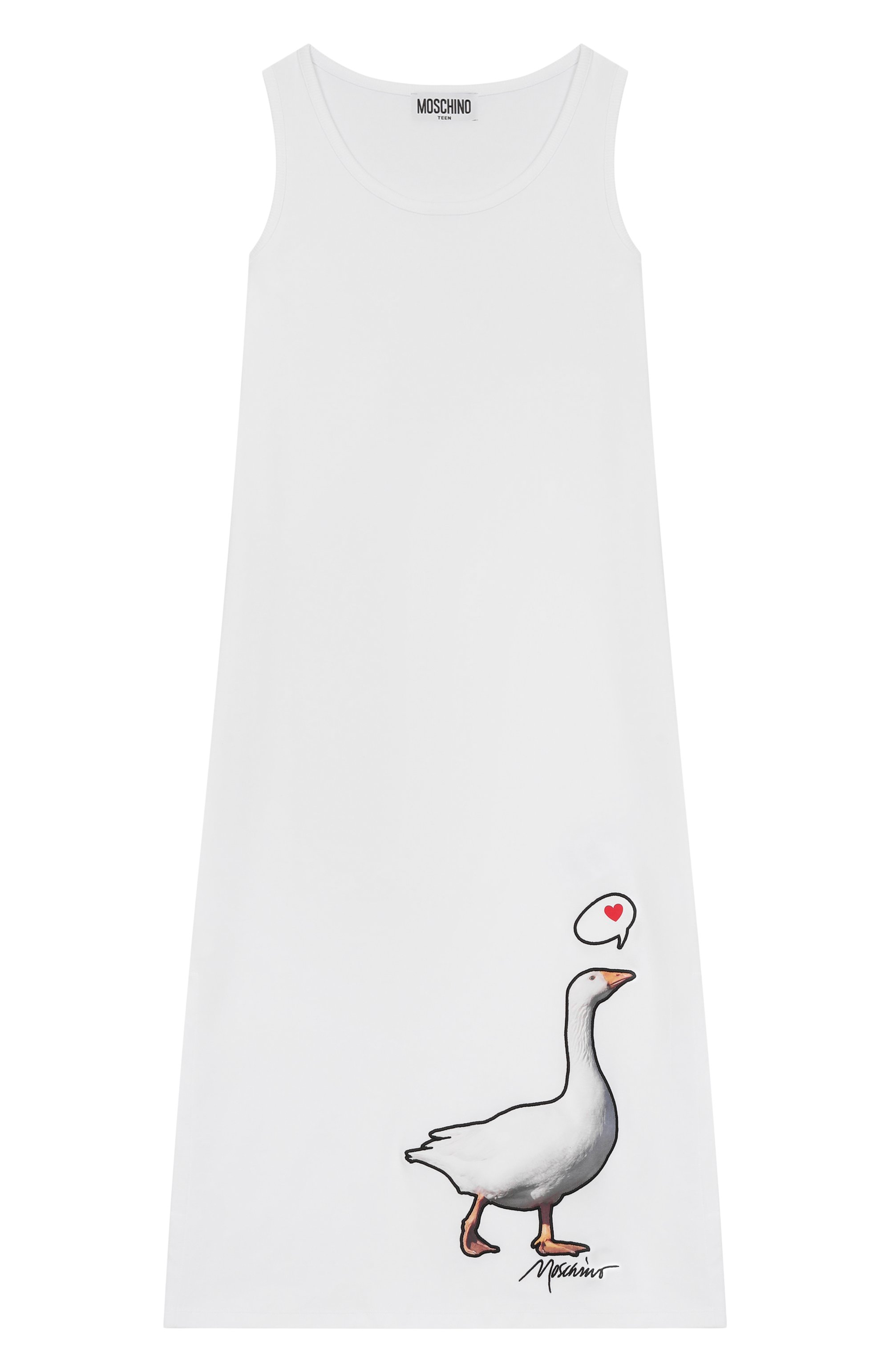 Хлопковое платье MOSCHINO, арт. HDV0GD/LAA43/10-14, фото 1