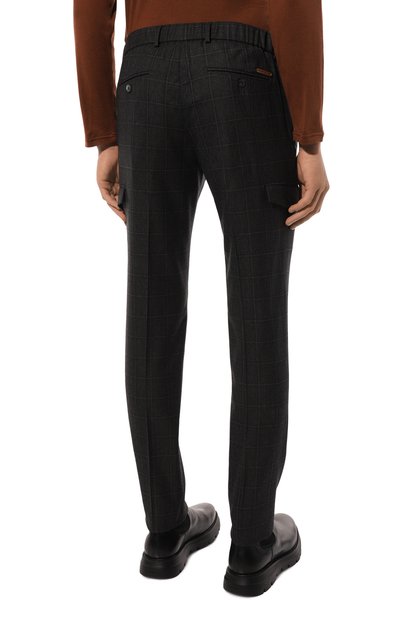 Шерстяные брюки-карго STEFANO RICCI, арт. M1T2400301/W0013M, фото 4