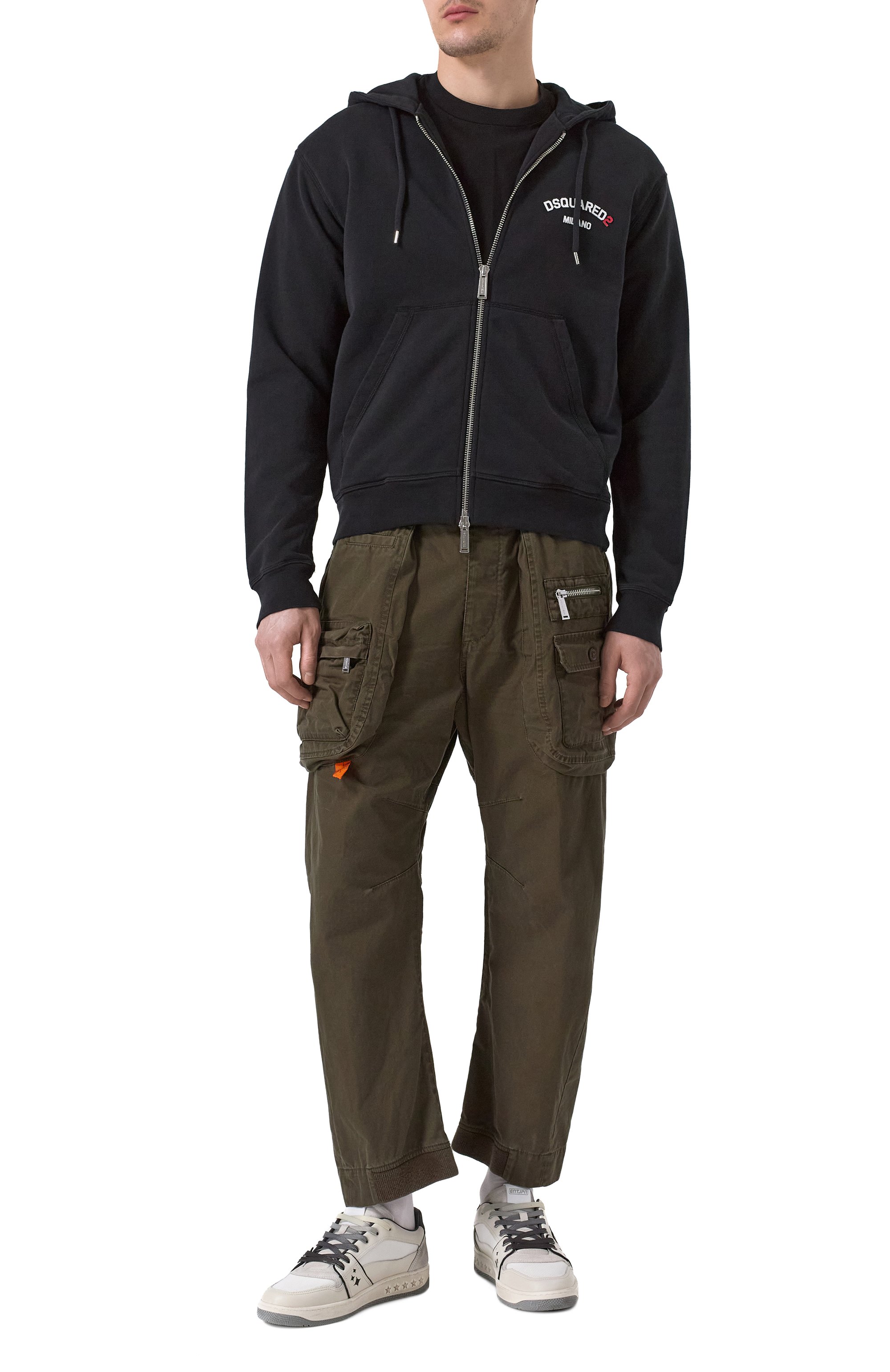 Хлопковая толстовка DSQUARED2, арт. S74HG0174/S25539, фото 2