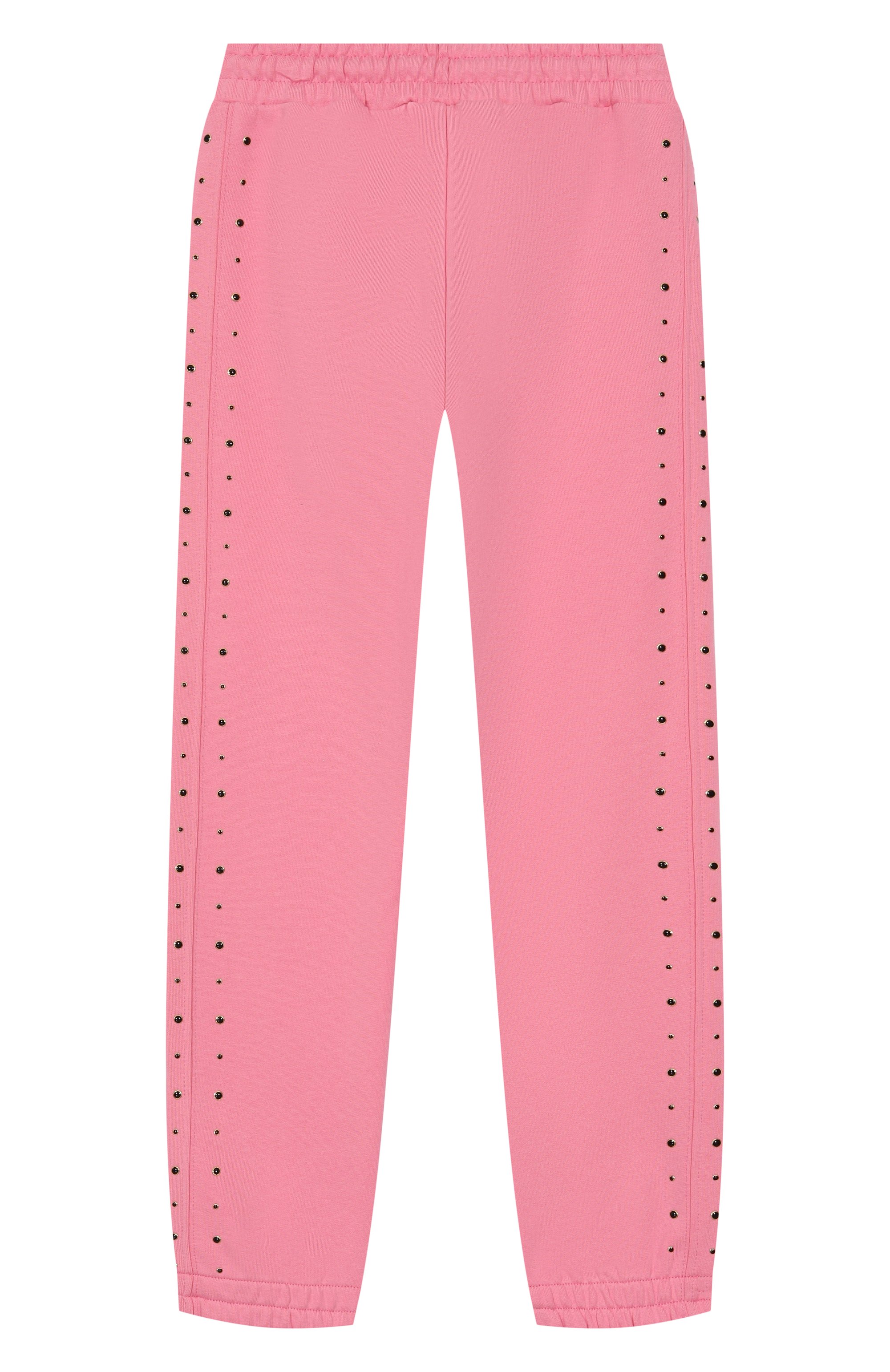 Хлопковые джоггеры MSGM KIDS, арт. F5MSJGFP150, фото 2