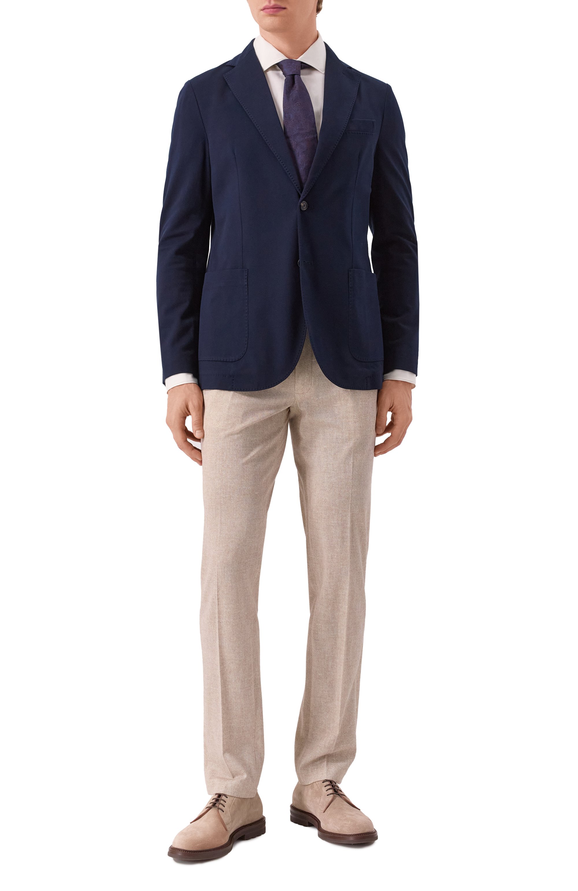 Хлопковые брюки CIRCOLO 1901, арт. CN4811, фото 2