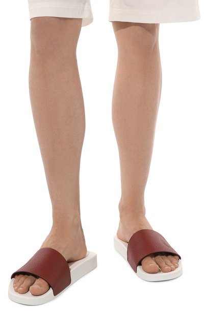 Кожаные шлепанцы STEFANO RICCI, арт. UG31_G760/VD, фото 3