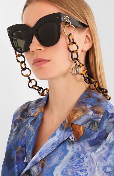 Цепочка LINDA FARROW коричневого цвета по цене 28900 руб., арт. LFLCHAIN4C2, фото 2 Цепочка LINDA FARROW, арт. LFLCHAIN4C2, фото 2