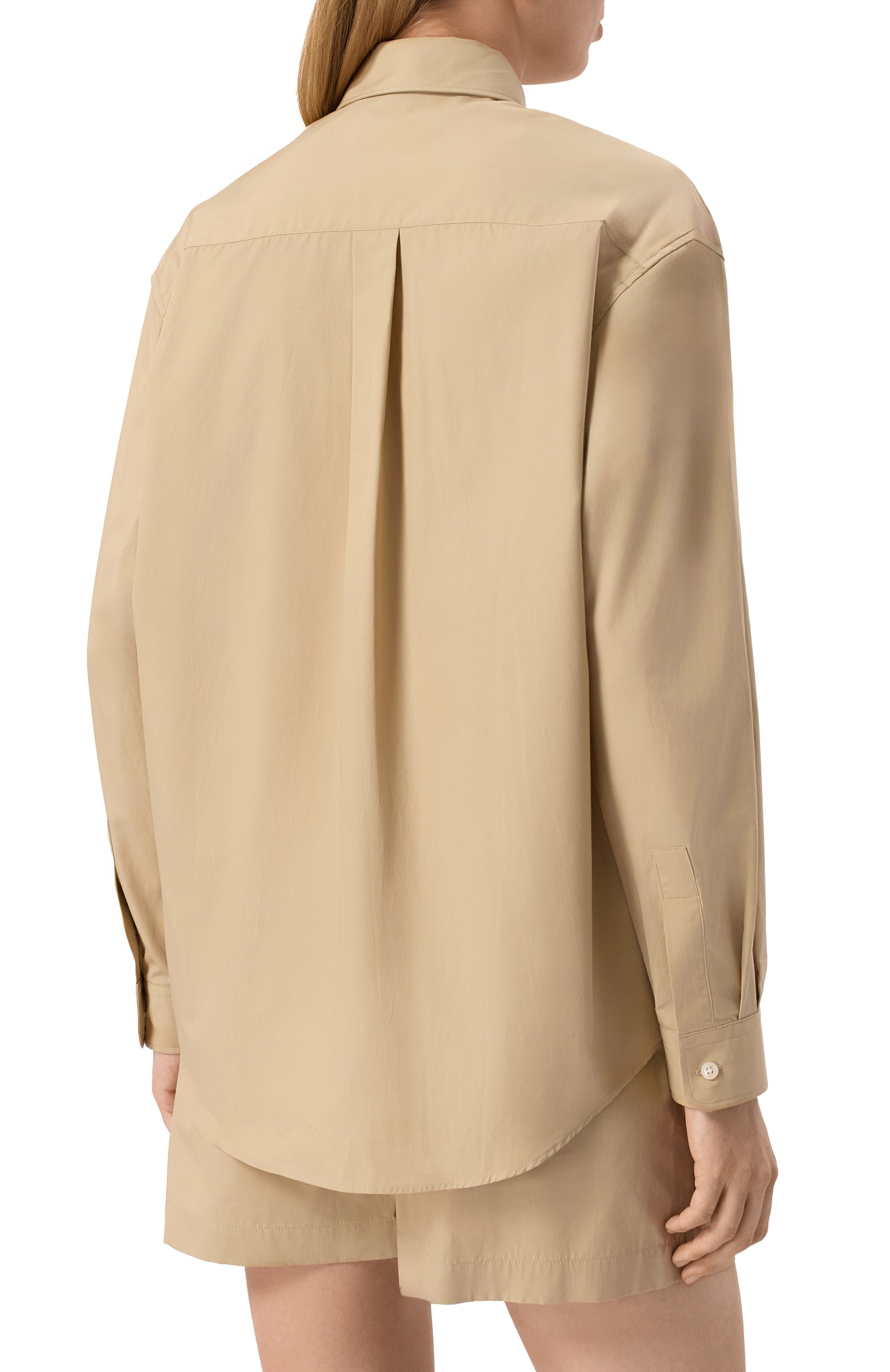 Хлопковая рубашка SPORTY AND RICH, арт. SI006612241BE22, фото 4