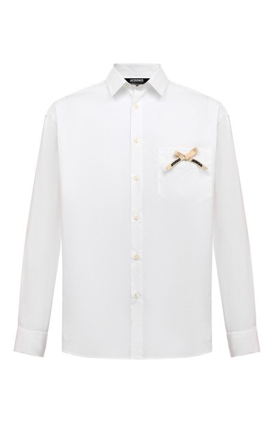 Хлопковая рубашка JACQUEMUS, арт. 23H/216SH001-1454, фото 1