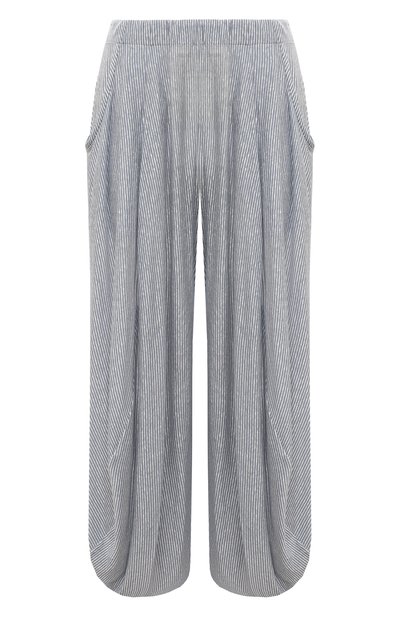 Женские брюки изо льна и вискозы GIORGIO ARMANI, арт. GW000053/AF10115