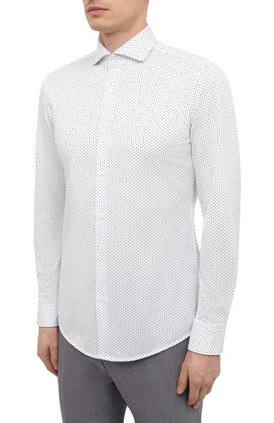 Хлопковая рубашка BOSS, арт. 50451330, фото 3