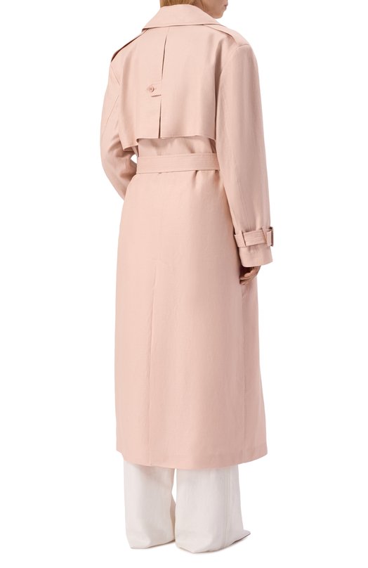 Льняной тренч MVST M26.2PW.J905/T30 Розовый  M26.2PW.J905/T30 Фото 4