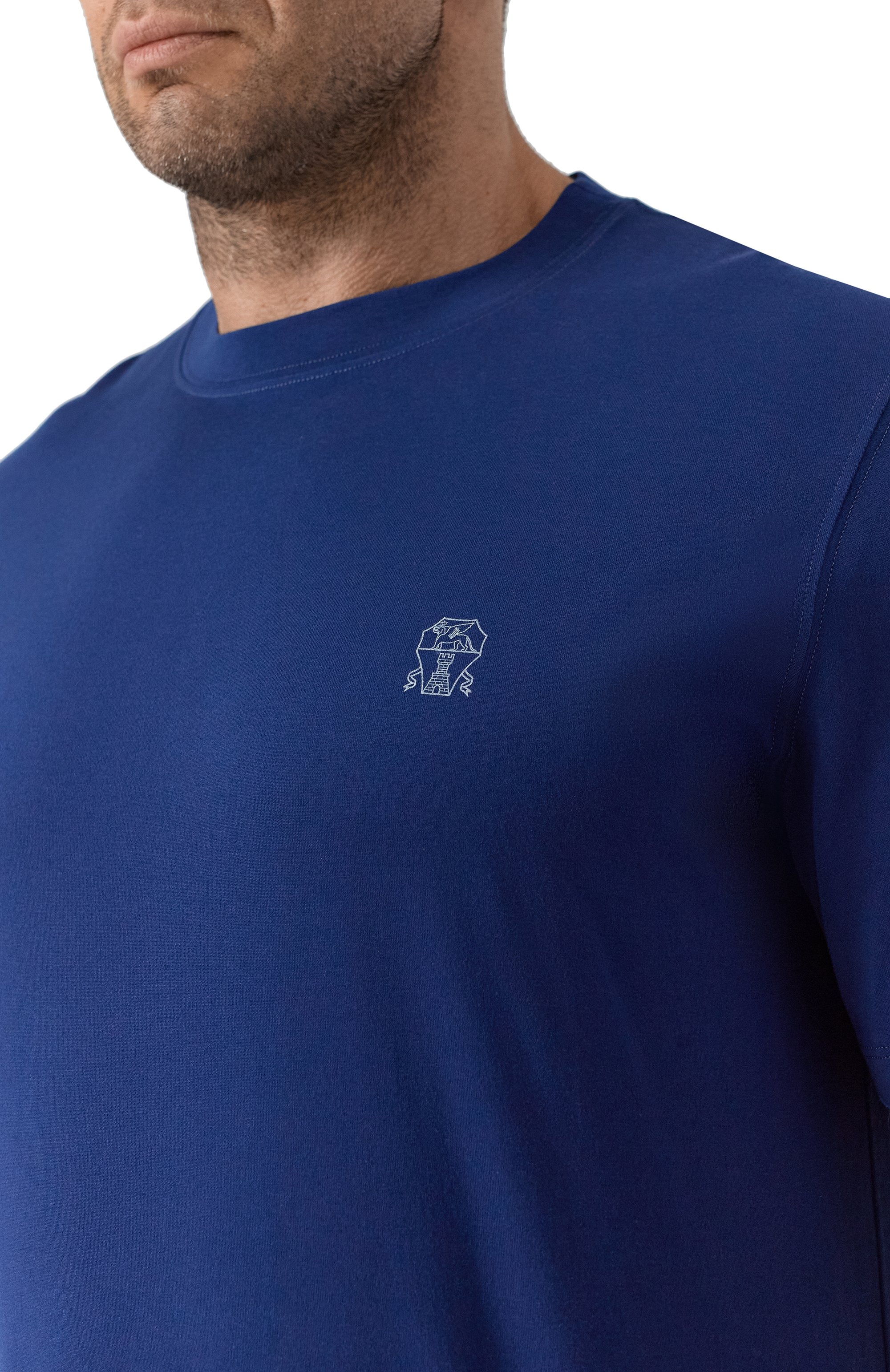 Хлопковая футболка BRUNELLO CUCINELLI, арт. M0B138440, фото 5