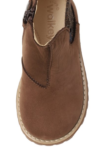 Замшевые челси WALKEY коричневого цвета по цене 12000 руб., арт. Y1B5-43774-0124509/19-24, фото 4 Замшевые челси WALKEY, арт. Y1B5-43774-0124509/19-24, фото 4