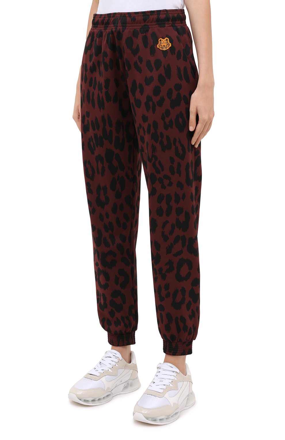 Джоггеры KENZO бордового цвета по цене 32300 руб., арт. FA62PA7274CA, фото 3 Джоггеры KENZO, арт. FA62PA7274CA, фото 3