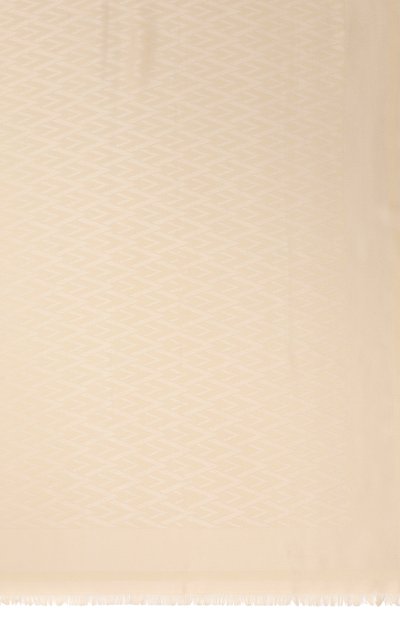 Шаль из шелка и шерсти VALENTINO кремового цвета по цене 64700 руб., арт. 6W2EB104/HKS, фото 4 Шаль из шелка и шерсти VALENTINO, арт. 6W2EB104/HKS, фото 4
