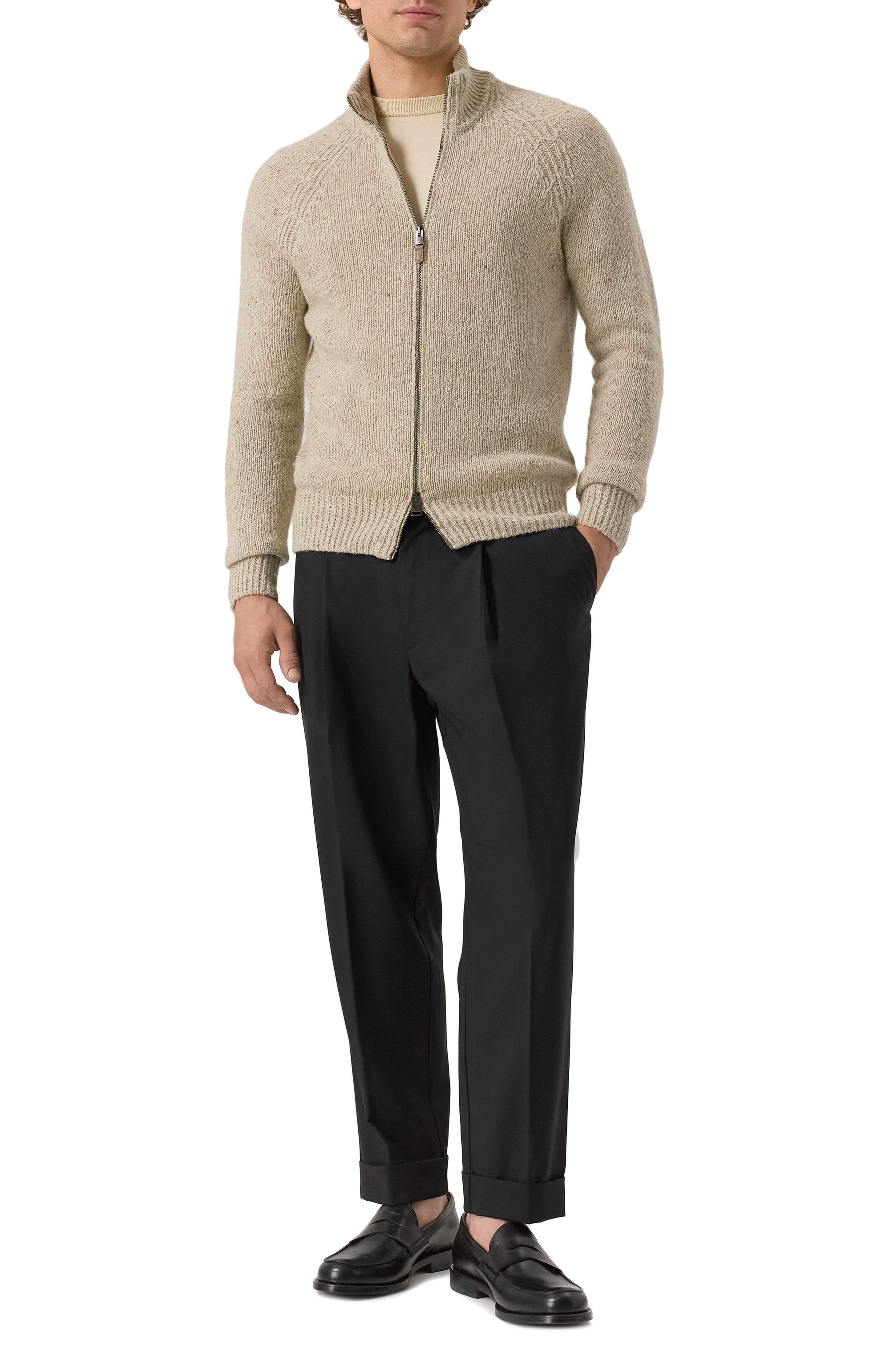 Шерстяные брюки KITON, арт. UPKN023K0371109, фото 2