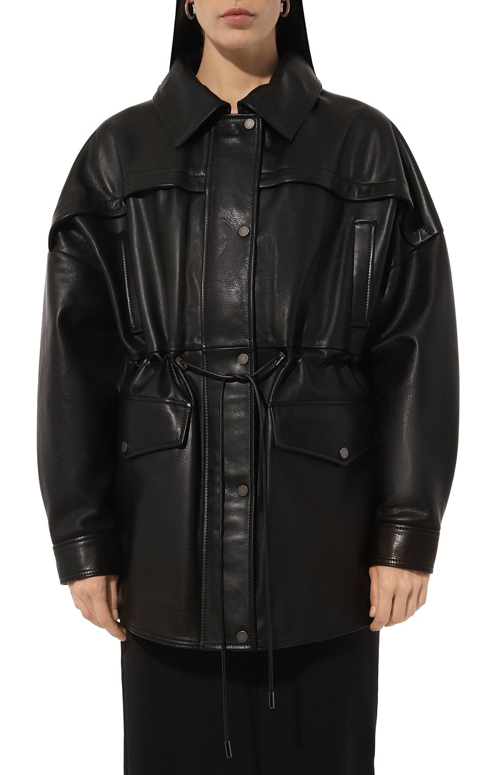 Кожаная парка LESYANEBO, арт. LN09H-0101_OZ, фото 3