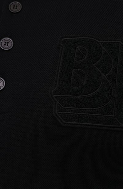 Хлопковое поло BURBERRY, арт. 8045489, фото 5