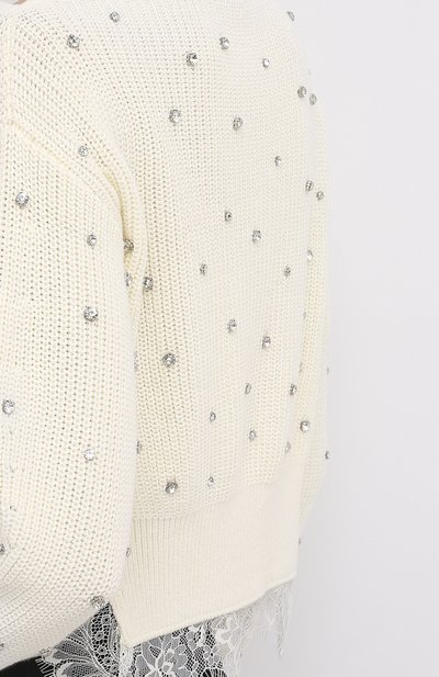 Свитер из хлопка и шерсти SELF-PORTRAIT, арт. PF20-141, фото 5