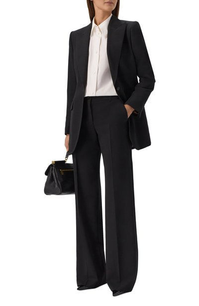 Шерстяные брюки DOLCE & GABBANA, арт. FTC31T/FUBG3, фото 2