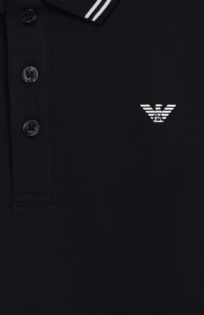 Хлопковое поло EMPORIO ARMANI, арт. 8N4F36/1JPTZ, фото 3