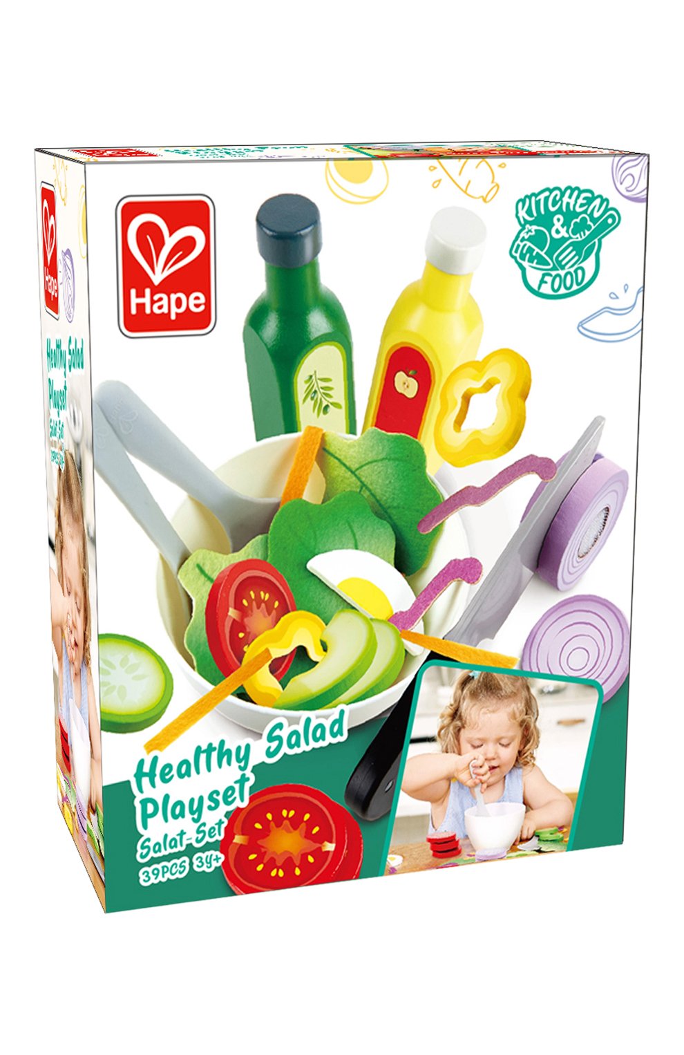 Игровой набор овощной салат HAPE, арт. E3174_HP, фото 1