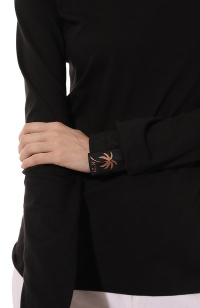 Хлопковая водолазка N21, арт. 19E N2M0/F091/4157, фото 5