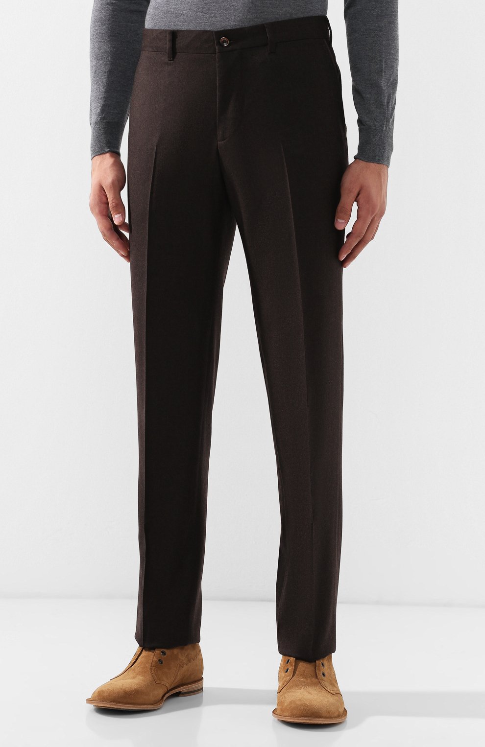 Шерстяные брюки ZILLI, арт. M0Q-40-38N--46438/0001, фото 3
