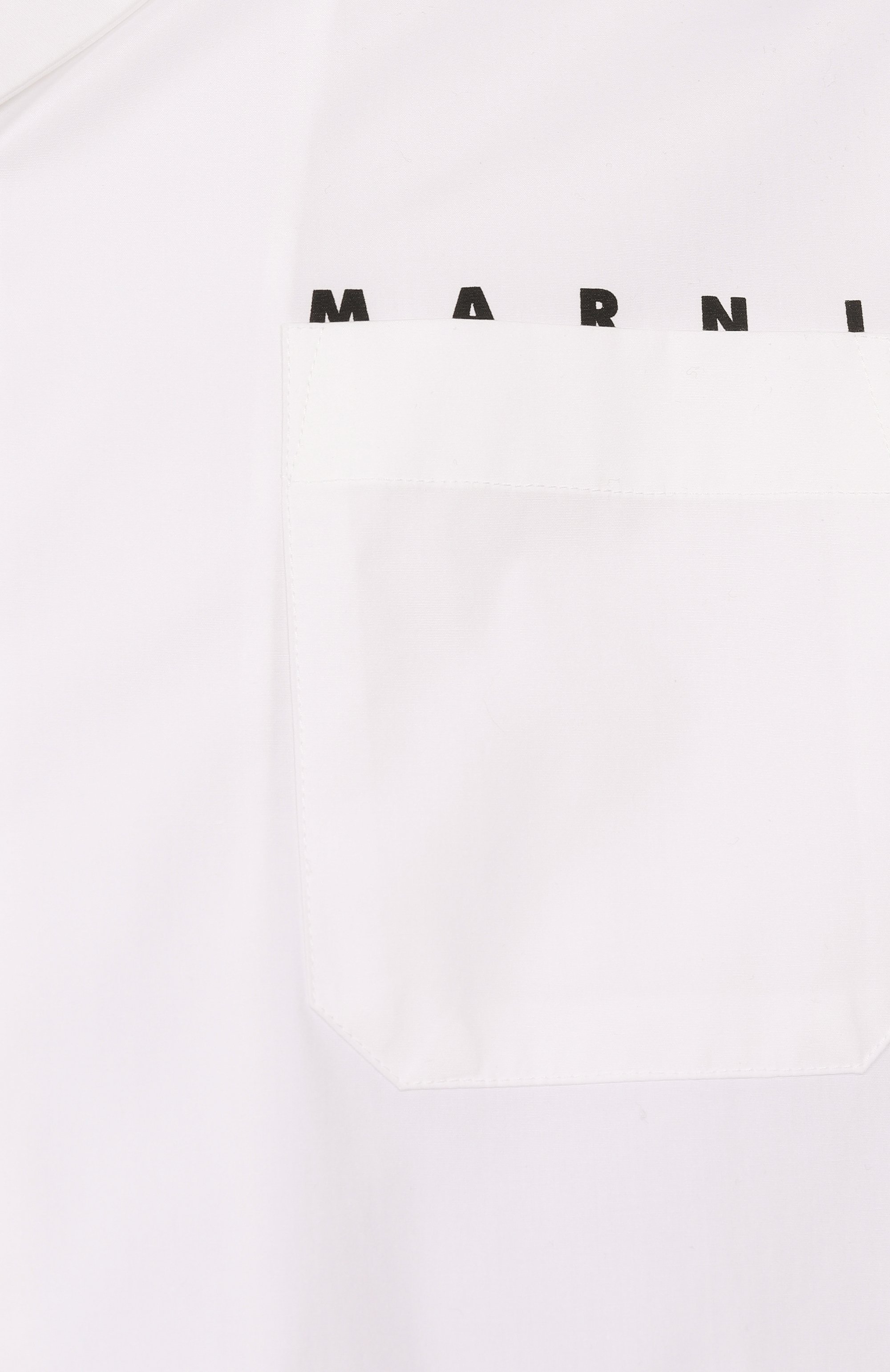 Хлопковая рубашка MARNI, арт. CUMU0213P8/USCT88, фото 6