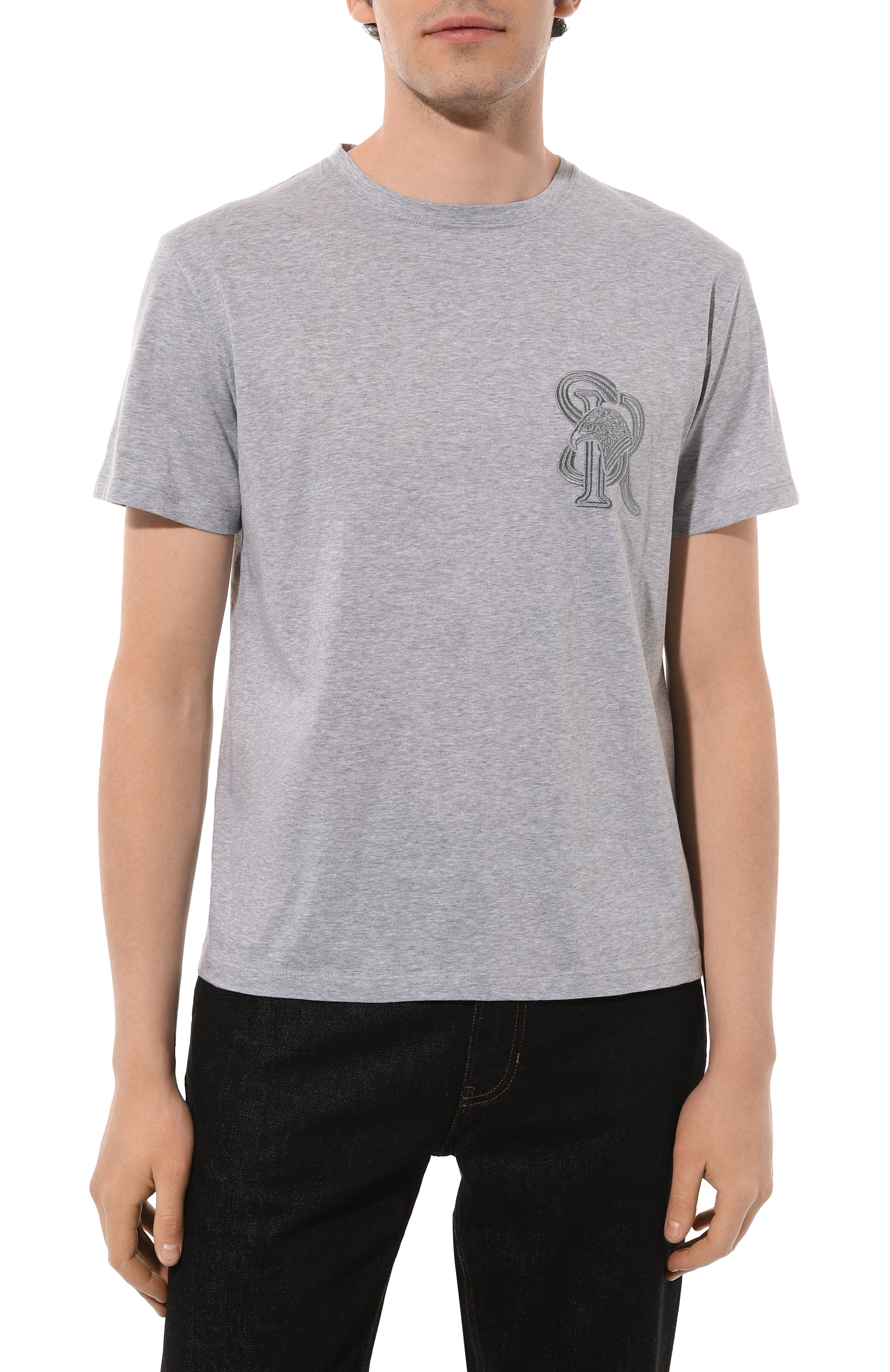 Хлопковая футболка STEFANO RICCI, арт. MNH4103000/TE1808, фото 3